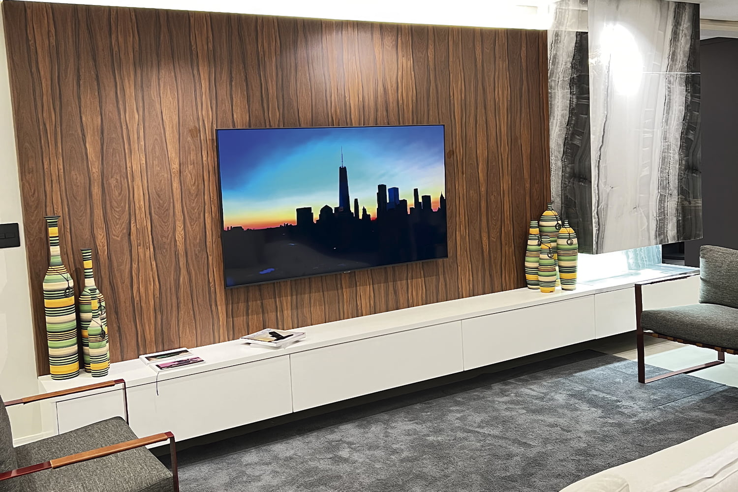 Home Theater planejado Elo Mobiliários