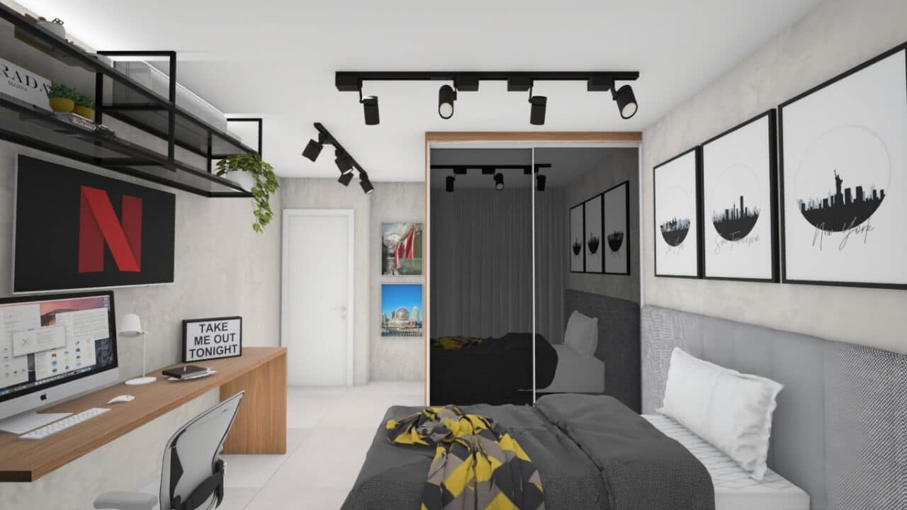 Projeto renderizado 3D