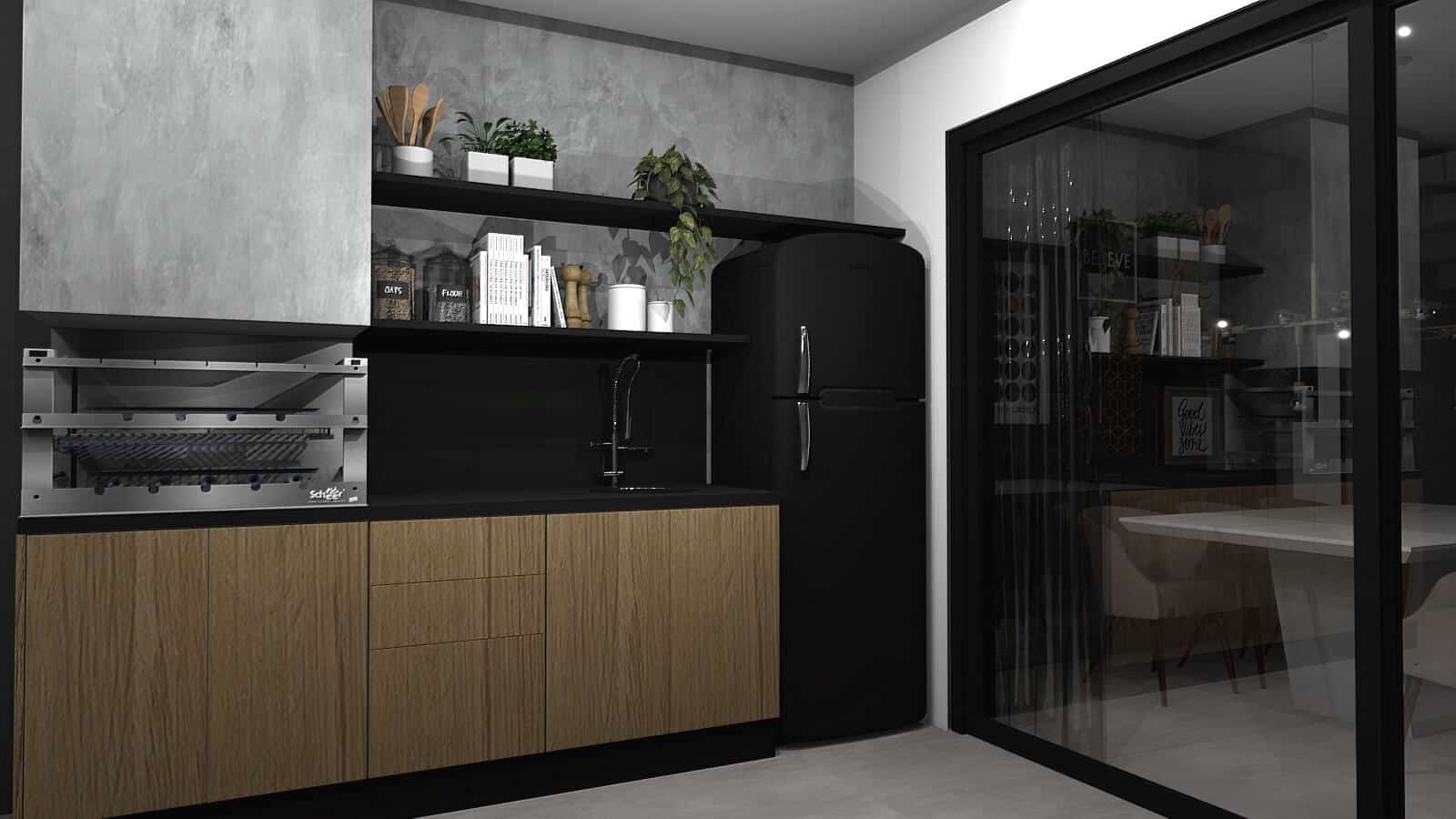 Projeto renderizado 3D