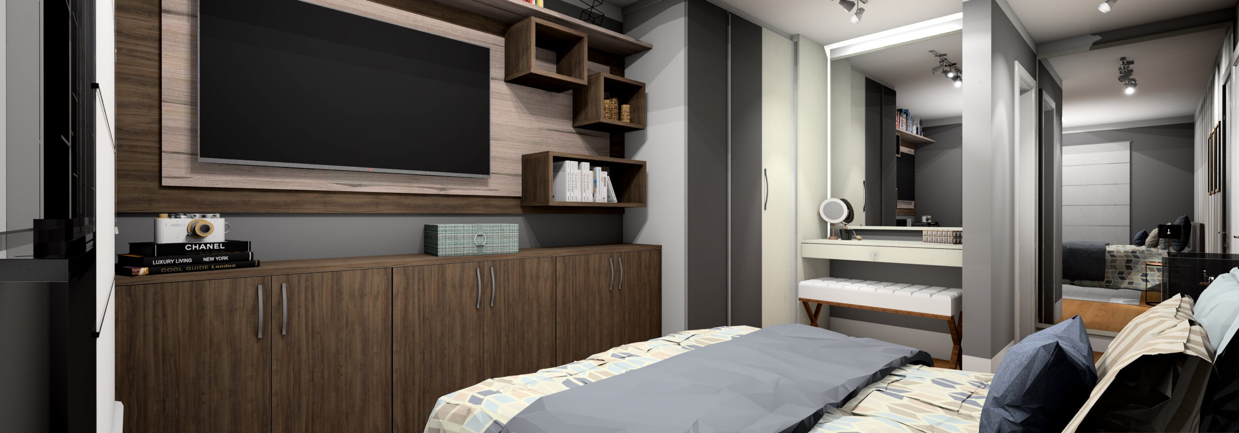 Projeto renderizado 3D