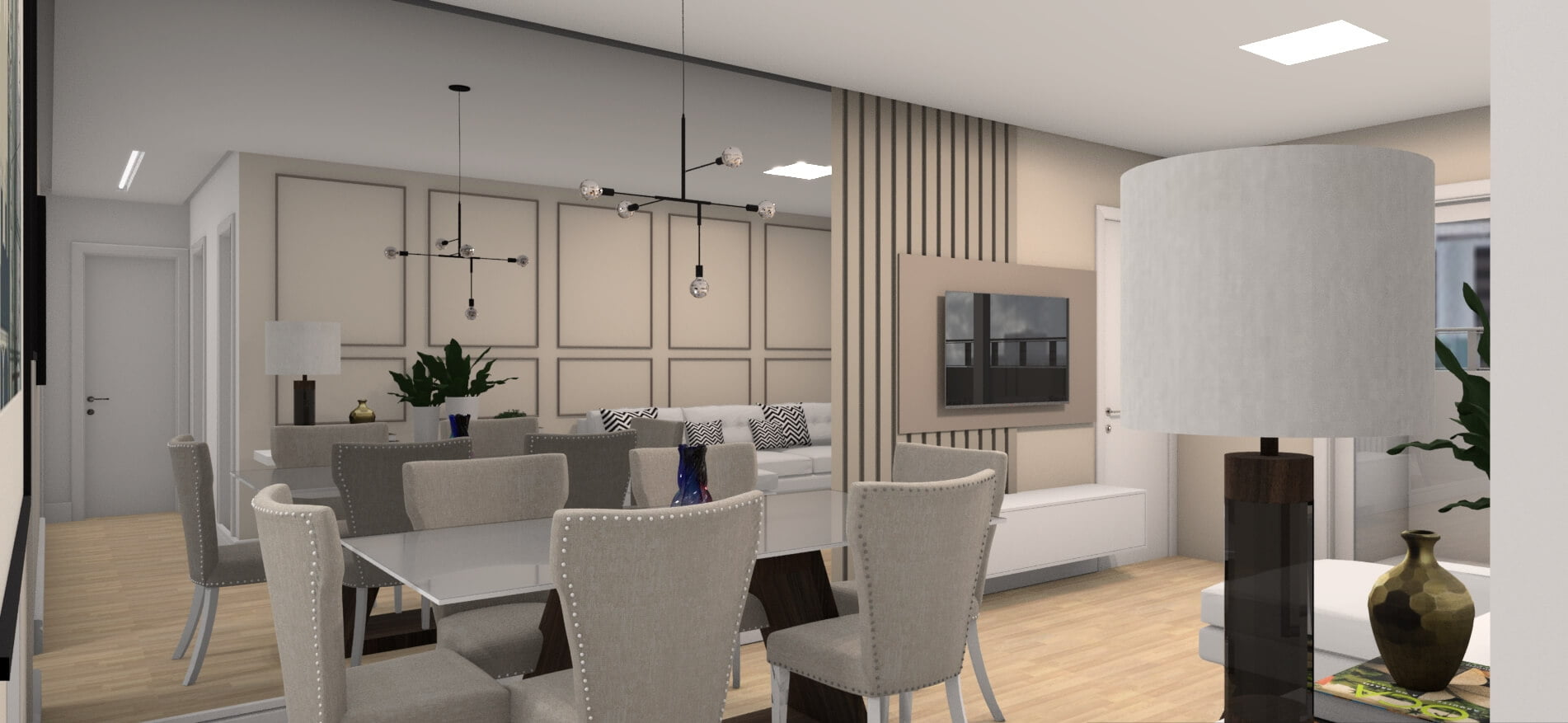 Projeto renderizado 3D